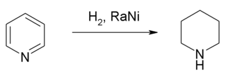 Pyridine hydrogenation