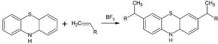 Phenothiazine alkylation